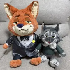 最終値下】ズートピア2 ぬいぐるみセット ニック、パウバート（山田