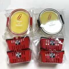 6個セット　イワコー　おもしろ消しゴム　伊東屋　コラボ限定　カゴ ケース