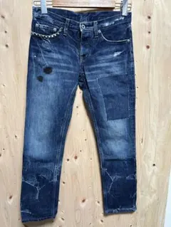 Hysterics スタッズダメージデニム　XS美品