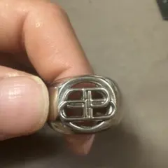 BALENCIAGA バレンシアガ BB ICON シルバーリング 54 箱袋付 - メルカリ