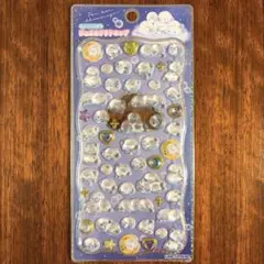 ジュエルプチドロップ シマエナガ ストーンつき カミオジャパン シール