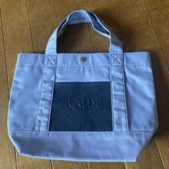 KALD I キャンバストートバッグ ライトブルー