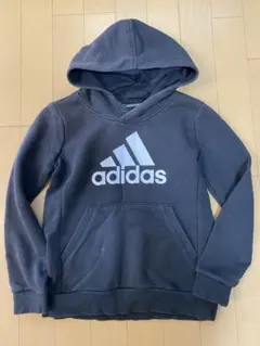 adidas ブラック パーカー 120/60