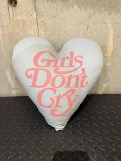 Girls Don't Cry ハート型クッション チェック柄伊勢丹 verdy - メルカリ