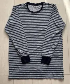 メンズ　UNIQLO HEATTECH EXTRA WARM M ストライプ