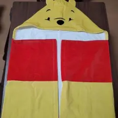 プーさんオリジナルフード付きタオル