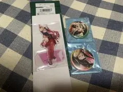 鬼滅の刃 阿波踊り 竈門禰豆子 アクリルスタンド 缶バッジ 竈門炭治郎 缶バッジ