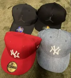 New Era 59FIFTY などキャップ 4点セット