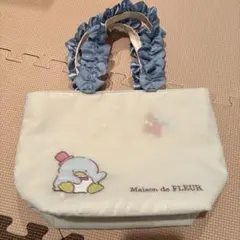 タキシードサム メゾンドフルール フリルハンドルトートバッグ