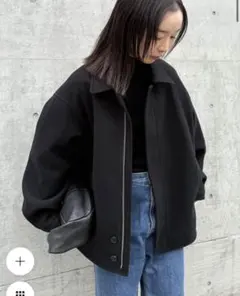 セレクトモカ　ビッグシルエットミドルコート【by SON】