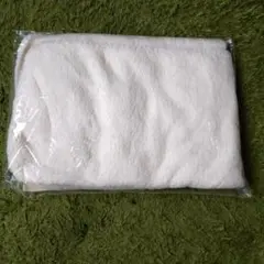 ひざ掛けに！新品・ 미사용 ボアブランケット アイボリー ポリエステル100%