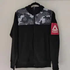 Reebok /ハイブリッドスウェットフルジップパーカー/堀口恭司選手モデル