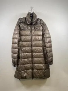 ●ナノユニバース × 西川ダウン ロングダウンコート　M