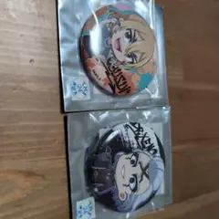 ドクターストーン Dr.STONE 龍水 ゼノ 缶バッジ 2個セット