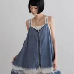 ローリーズファーム】 mamiプロデュース シアワセレースミニワンピ