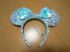 総スパンコール ディズニー カチューシャ ミニーちゃん