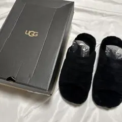 新品　正規品　27cm UGG アグ ルームシューズ サンダル ブラック