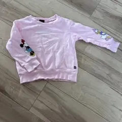 ベビードール ミニー＆ディジー 裏毛 トレーナー 100cm