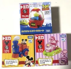 ★ドリームトミカ トイストーリー・ディズニートミカパレード　3個セット