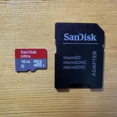 SanDisk MicroSD Ultra 16GB