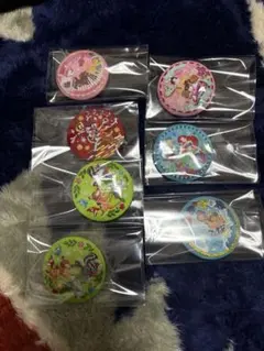 ディズニー刺繍缶バッチ　まとめ売り