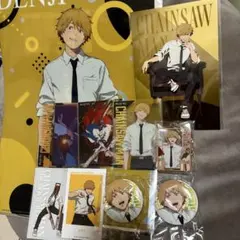 チェンソーマン デンジ 10点セット やよい軒 クリアファイル ランダムアクキー