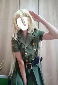 BODYLINE クールアーミー 軍服 コスプレ カーキ 美品 撮影使用品のサムネイル
