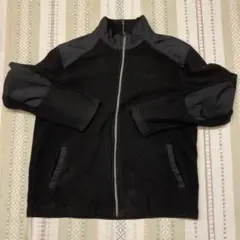 Calvin Klein フルジップフリースジャケット ブラック