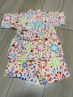 ⭐︎甚平 花火柄　90cm ⭐︎