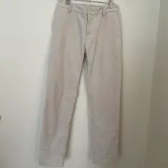 無印良品 コーデュロイ パンツ ナチュラル ホワイト アイボリー