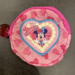 東京ディズニーランド カプセルトイ ミニー ファンダーランド ポーチ ピンク