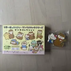【新品未使用】レア！新江ノ島水族館 ピンズ ハローキティ