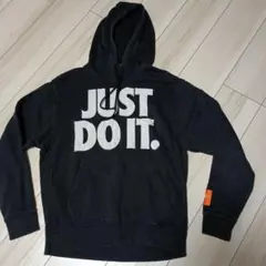 Nike トレーナー　黒　Mサイズ　フード付　直営店購入