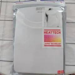 HEATTECH ヒートテッククルーネックT（九分袖） L ホワイト①