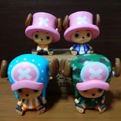 ワンピース　チョッパー　SOFVIMATES　4体セット
