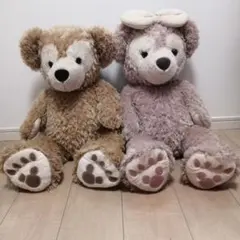 ダッフィーシェリーメイ セット Mサイズ ぬいぐるみ