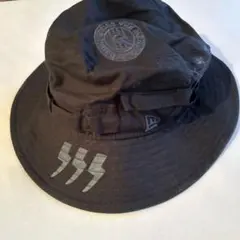 NEW ERA ブラック バケットハット