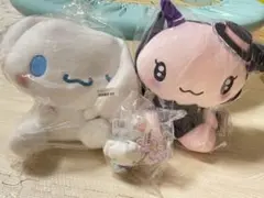 シナモロールぬいぐるみ3点おまとめ