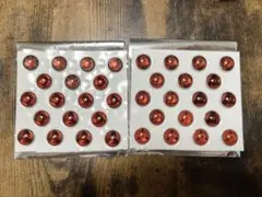 NARUTO ナルト　疾風伝　GiGO 写輪眼ぷっくりシール　２種