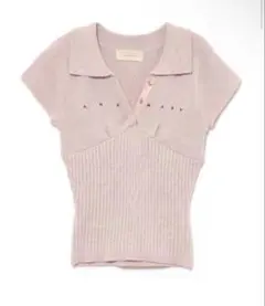 andmary Lindsay logo tops pink アンドマ ANDMARY Lindsay logo tops - メルカリ