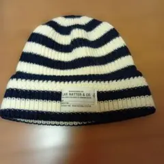 LAX HATTER & CO. ニット帽 ストライプ