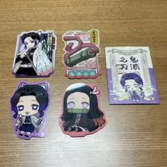 鬼滅の刃 ダイカットステッカー ねずこ 胡蝶しのぶ