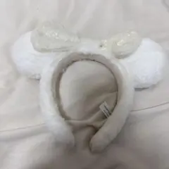 ディズニー ミニーカチューシャ ホワイト