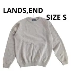 Lands' End カシミア100%ラグランスリーブ ニットセーターSIZES