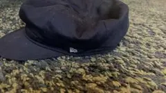 Mk. 黒 ワークキャップ　ニューエラ　キャスケット