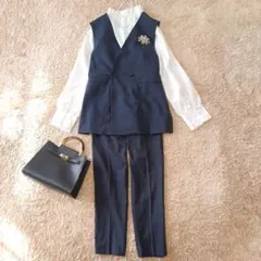 美品　グリーンレーベルリラクシング　プラステ　　ジレ　パンツ　シャツ　3点セット