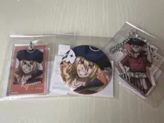 Dr.STONE まるくじ 七海龍水 缶バッジ アクリルキーホルダーまとめ売り