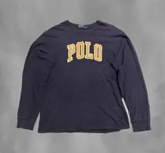 90s ラルフローレン POLOプリント カレッジスウェット Lサイズ - メルカリ
