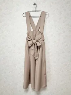 MIIA ジャンパースカート　ベージュ