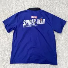 ユニバーサルスタジオジャパン　スパイダーマン　開襟シャツ　ユニセックス　L 半袖のサムネイル